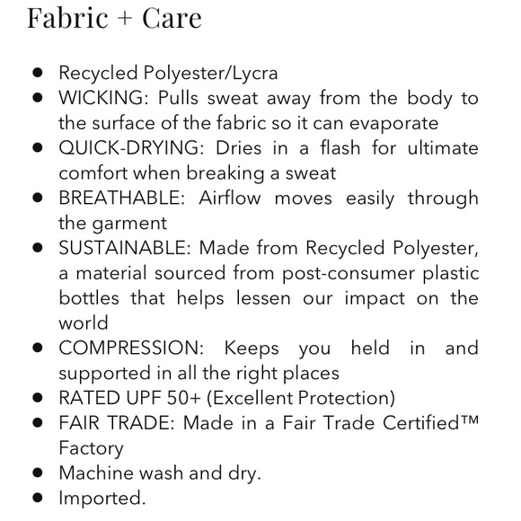 Athleta Salutation Stash Side Pockets Powervita RN 54023 Black Size Large - Picture 4 of 16